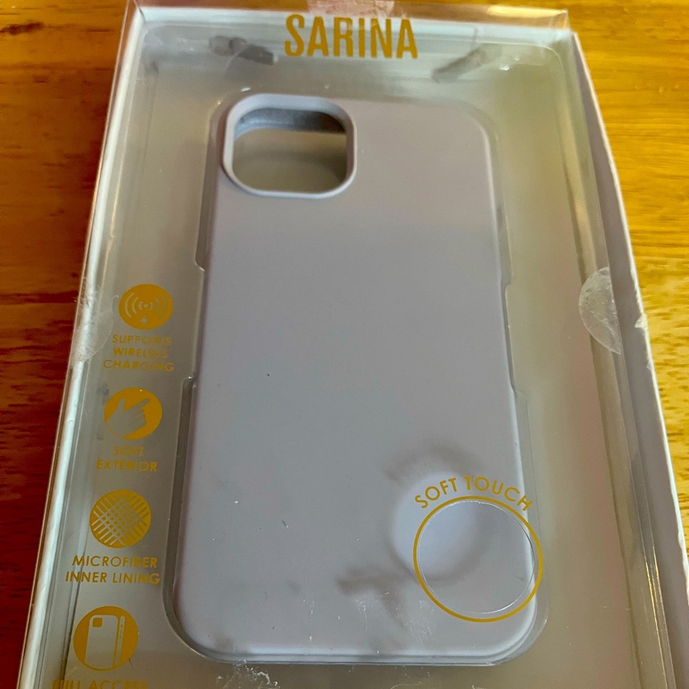 SARINA iPhone 13 soft touch case